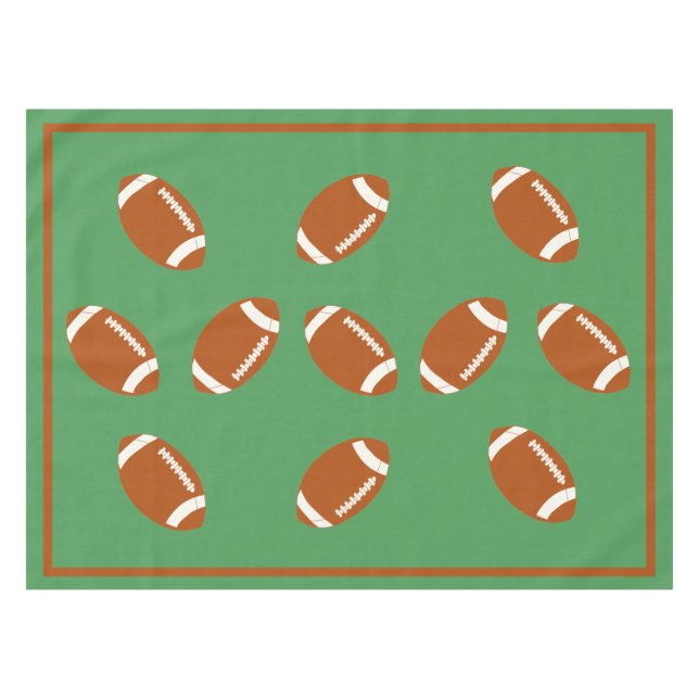 Nappe Jour de football PERSONNALISER (Devant (Horizontal))