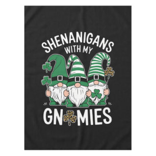 Nappe Jour de la Saint Patrick Lucky Shamrock Leopard Gn