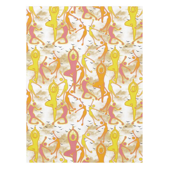 Nappe Joyeuse Danse Yoga Girls (Devant)