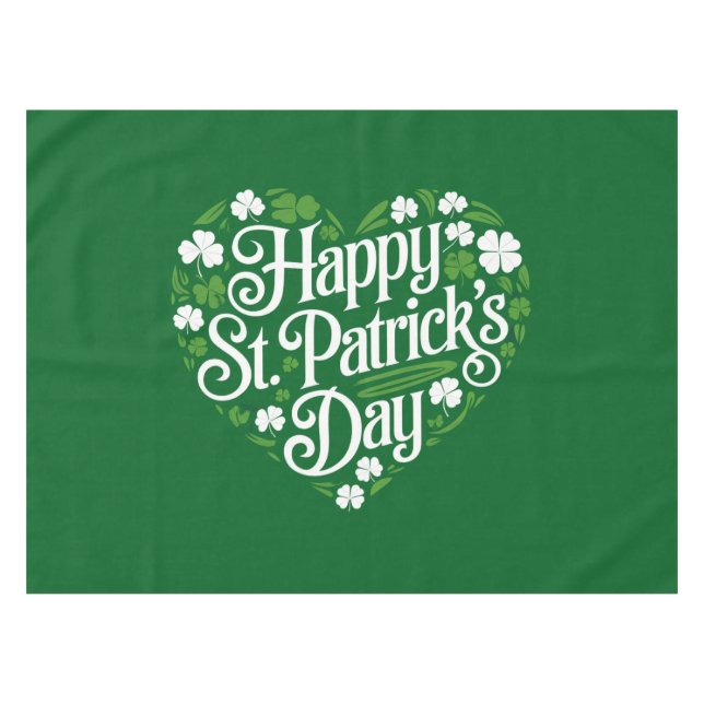 Nappe Joyeuse Saint-Patrick  (Devant (Horizontal))