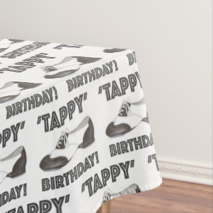Nappe Joyeux anniversaire Anniversaire Tap Dance Tapdanc