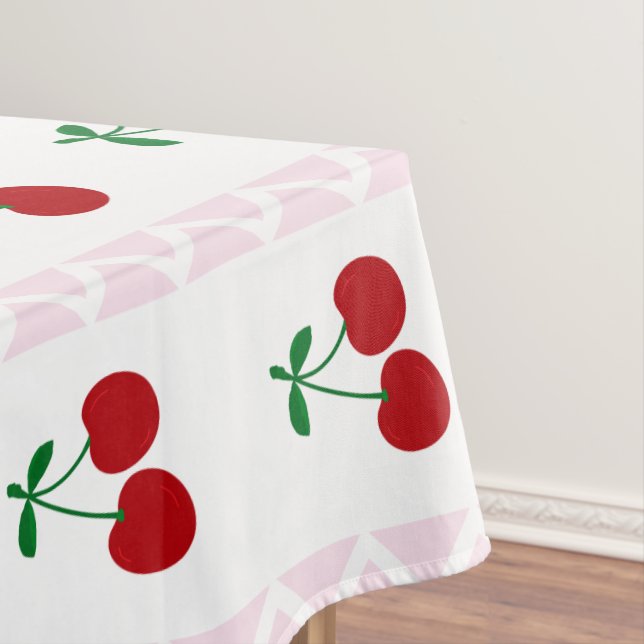 Nappe Joyeux Anniversaire Cerise Douce (In Situ)