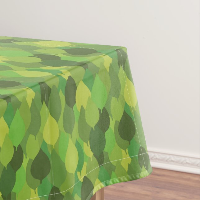 Nappe Joyeux Feuilles luxuriants - motif de surface tran (In Situ)