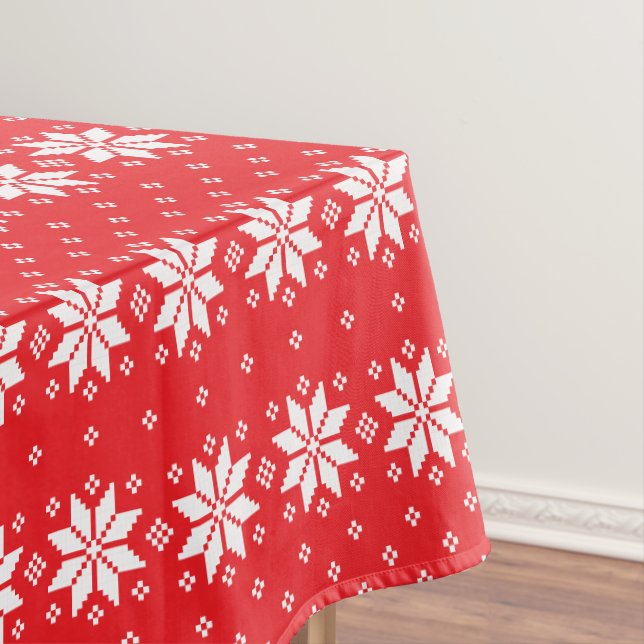 Nappe Joyeux motif de Noël 5 (In Situ)