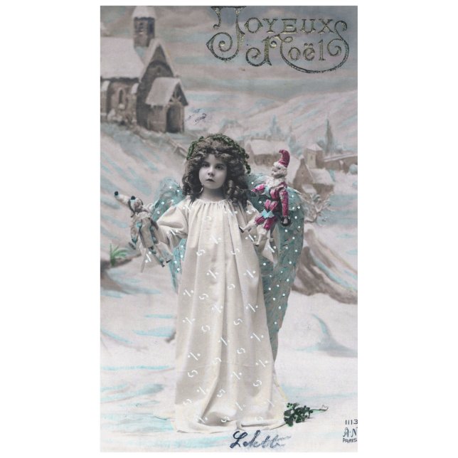 Nappe Joyeux Noel (Devant)