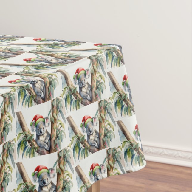 Nappe Joyeux Noël australien Koala (In Situ)