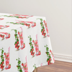 Nappe Jus de fraise frais Boisson Cool - Fête d'été