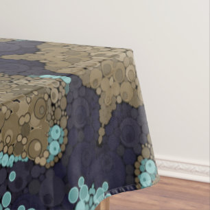 Nappe Kaléidoscope en mosaïque ornementale mer africaine