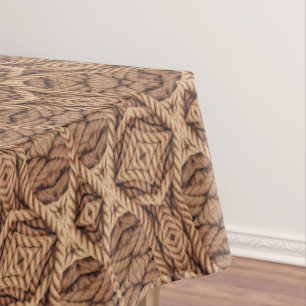Nappe Kaléidoscope sauvage de corde de brun d'ouest