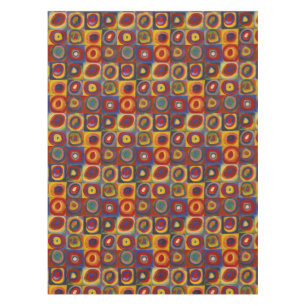 Nappe Kandinsky Farbstudie Quadrate Carrés colorés