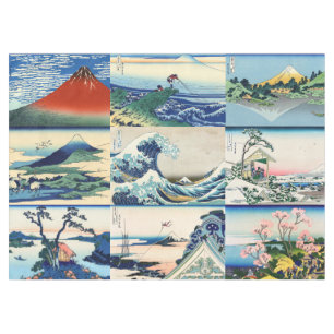 Nappe Katsushika Hokusai - 36 Vues de la sélection du Mo