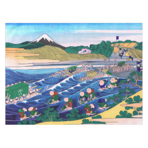 Nappe Katsushika Hokusai - Fuji from Kanaya on Tokaido
