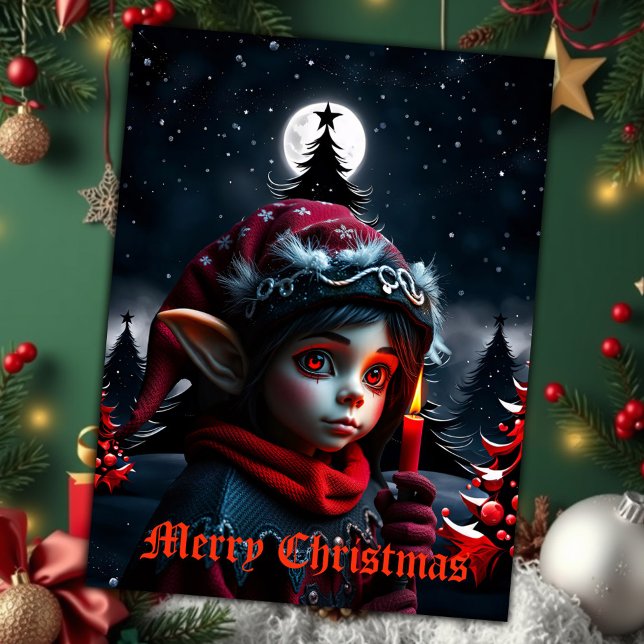 Nappe La magie de l'elfe gothique sous la pleine lune. (Créateur téléchargé)