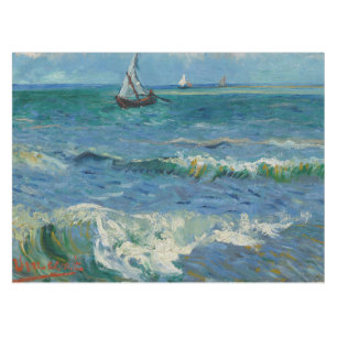 Nappe La mer aux Saintes Maries de la Mer   Van Gogh