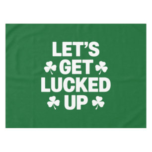Nappe La Saint-Patrick Déchaînons la Chance Trèfle Irlan