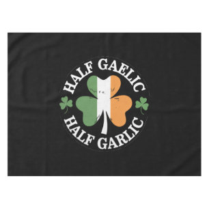 Nappe La Saint-Patrick mi-gaélique mi-ail
