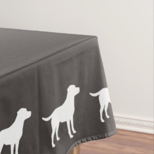 Nappe Labrador Baby shower de chien Laboratoire gris Neu