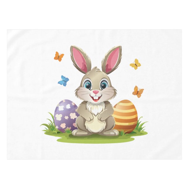 Nappe lapin de Pâques (Devant (Horizontal))