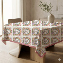 Lapin de Pâques printanier Art de l'arc-en-ciel Fl