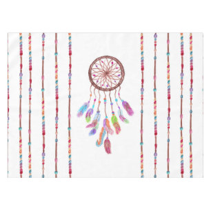 Nappe L'aquarelle peinte à la main Dreamcatcher perle l