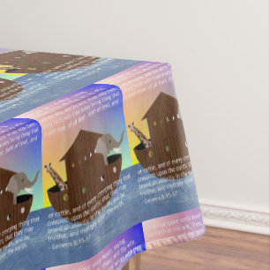 Nappe L'arche de Noé (écriture sainte)