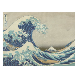 Nappe L'art japonais vintage, La Grande Vague de Hokusai