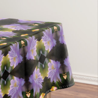 Nappe Lavande Clematis Fleur Dans Trellis Abstrait