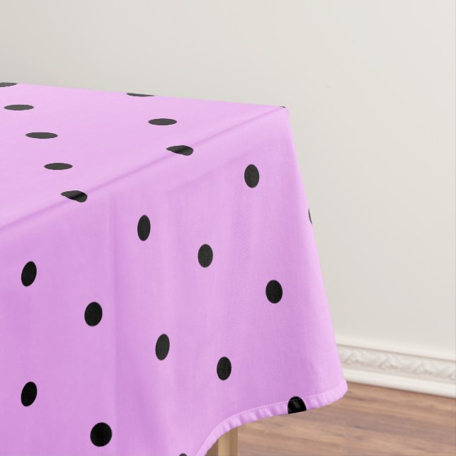 Nappe Lavande et pois noirs (In Situ)