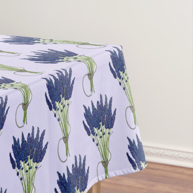 Nappe Lavandula Lavender Bund Herbe Jardin Fleur Violet (In Situ)