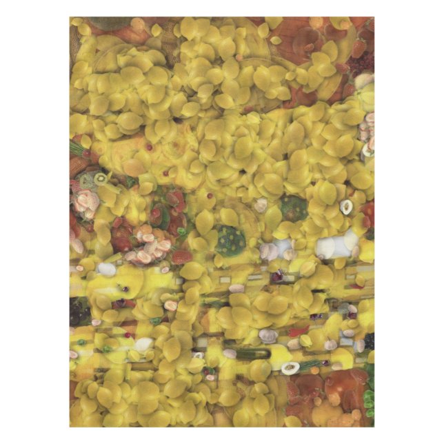 Nappe Le Citron Baiser Légumes Découpage Spoof Art (Devant)