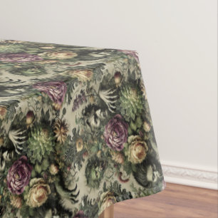 Nappe Le Culte Florabane - Design Floral Gothique