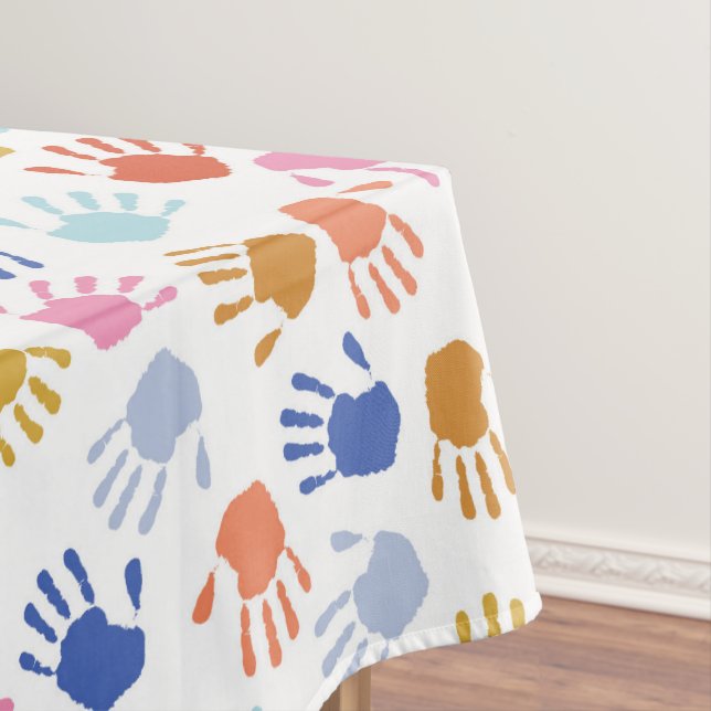 Nappe Le désordre le plus doux - petites mains partout (In Situ)