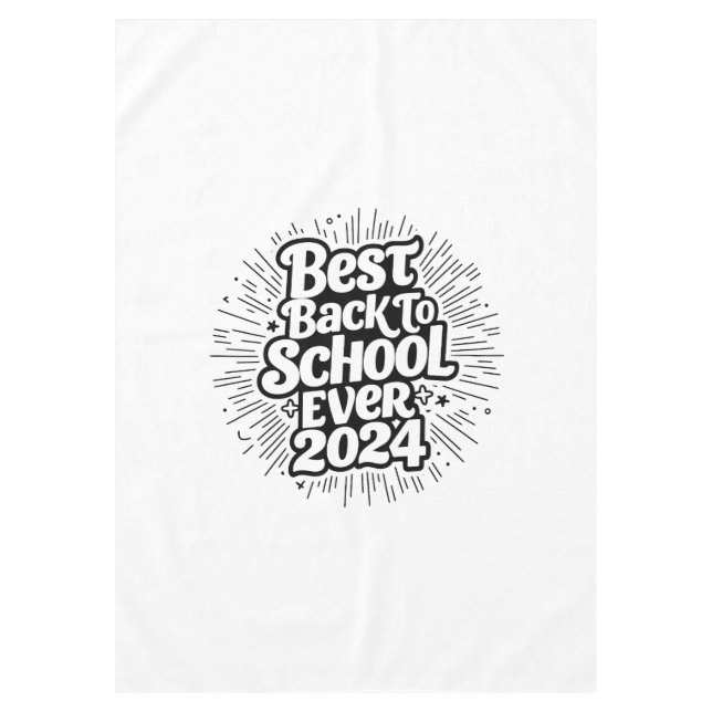 Nappe Le Meilleur Retour À L'École En 2024 Design (Devant)