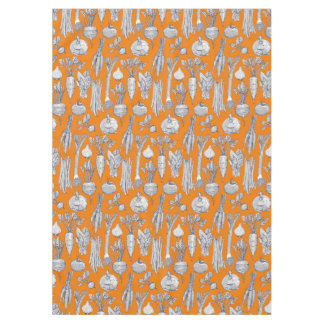 Nappe légumes de marché de fermier bleu marine satsuma