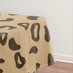 Nappe Léopard motif texture de peau tan design