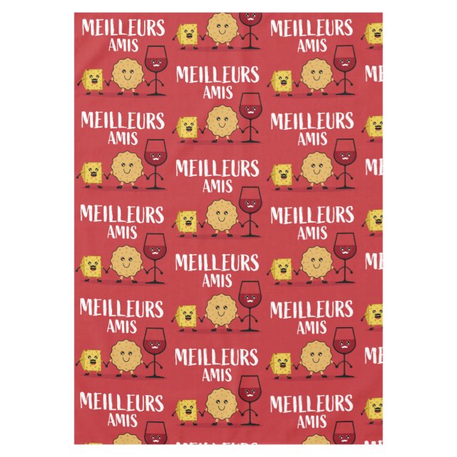 Nappe Les amateurs de fromage français (Devant)