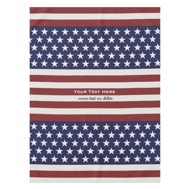 Nappe Les Etats-Unis drapeau américain coutume (Devant)