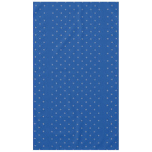 Nappe Les étoiles florales juives sur le bleu foncé (l