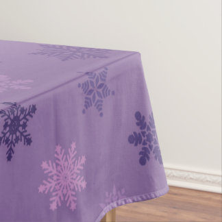 Nappe Les flocons de neige (violet)