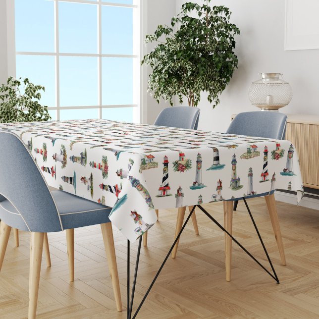 Nappe Les phares de Noël côtiers (Créateur téléchargé)