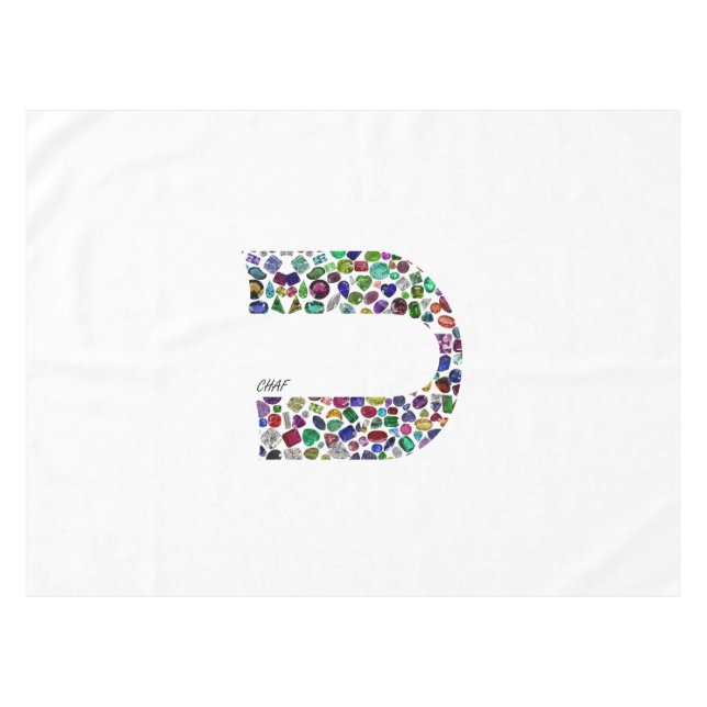 Nappe Lettre 'CHAF' (Devant (Horizontal))