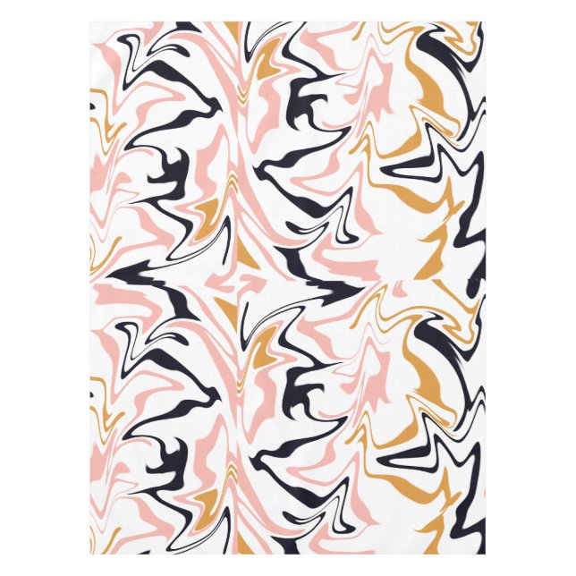 Nappe Lignes Abstraites modernes (Devant)