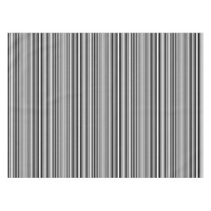 Nappe Lignes noires et blanches