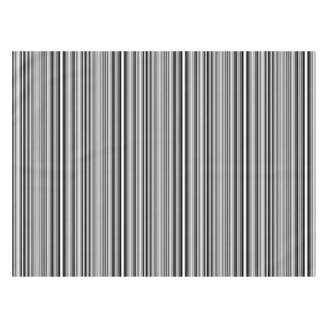 Nappe Lignes noires et blanches (Devant (Horizontal))