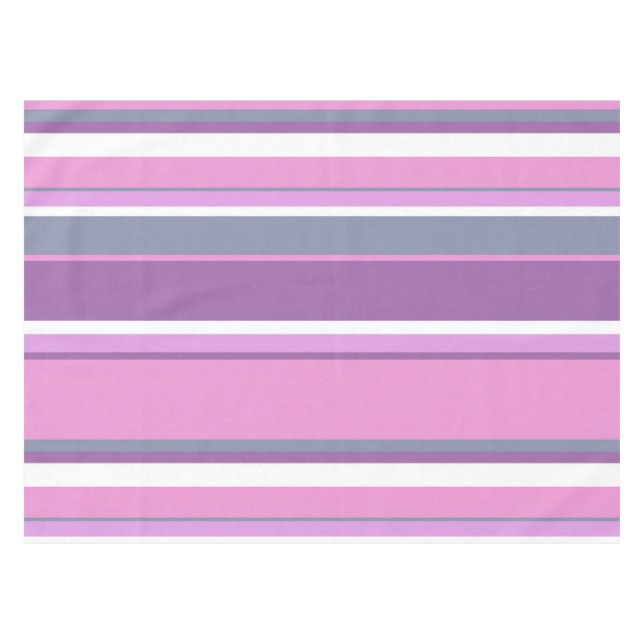 Nappe Lilac rayures (Devant (Horizontal))