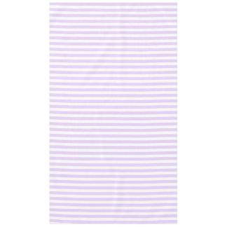 Nappe Lilac violet et blanc bonbons rayures