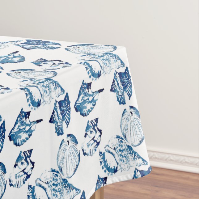 Nappe littoral chic indigo bleu marine (In Situ)