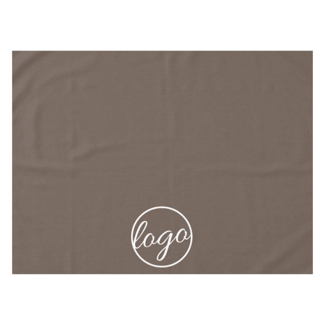 Nappe Logo commercial personnalisé Brown (Devant (Horizontal))