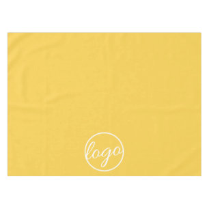 Nappe Logo commercial personnalisé Jaune