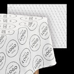 Nappe Logo d'entreprise personnalisé Promotion d'entrepr<br><div class="desc">Votre logo d'entreprise personnalisé sur une nappe blanche dans un motif répétitif, idéal pour les événements de réseautage promotionnel pour les petites entreprises, les expositions ou les expériences scolaires éducatives, les foires scientifiques, les fêtes de bureau ou les foires de rue! N'hésitez pas à modifier la couleur de l'arrière -...</div>